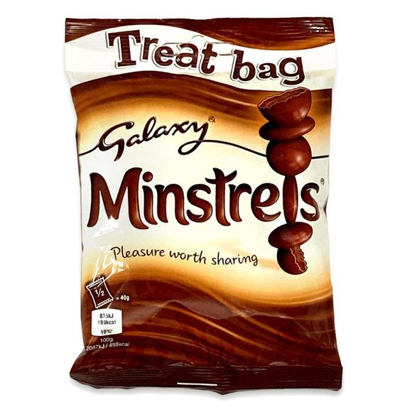 Galaxy Minstrels Chocolate Treat Bag 80g