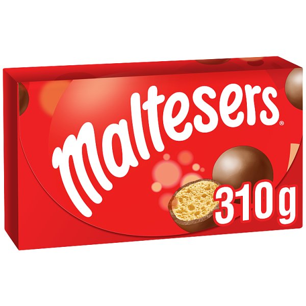 Maltesers Milk Chocolate & Honeycomb Gift Box of Chocolates Fairtrade  310g