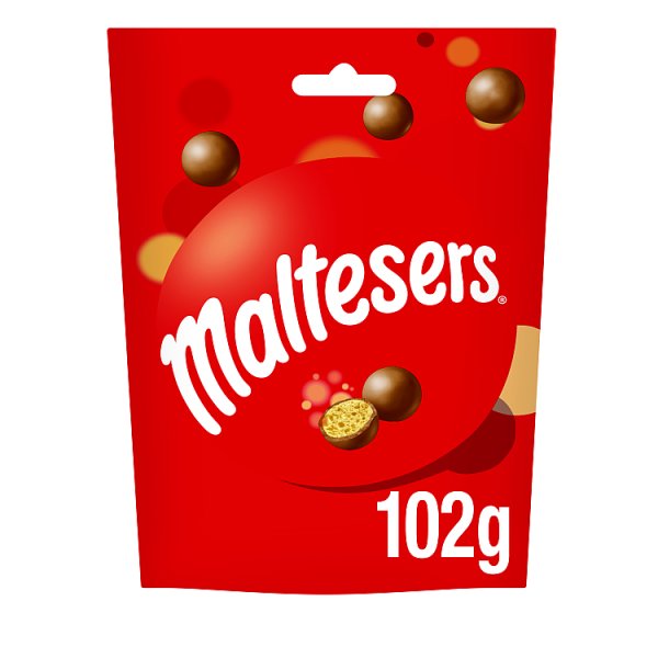 Maltesers Milk Chocolate & Honeycomb Bites Bag Fairtrade 102.0g