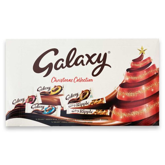 Galaxy Smooth Milk Chocolate Large Christmas Selection Box 244g