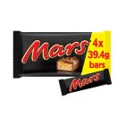 Mars Caramel, Nougat & Milk Chocolate Bars Multipack 4 X 157.6g