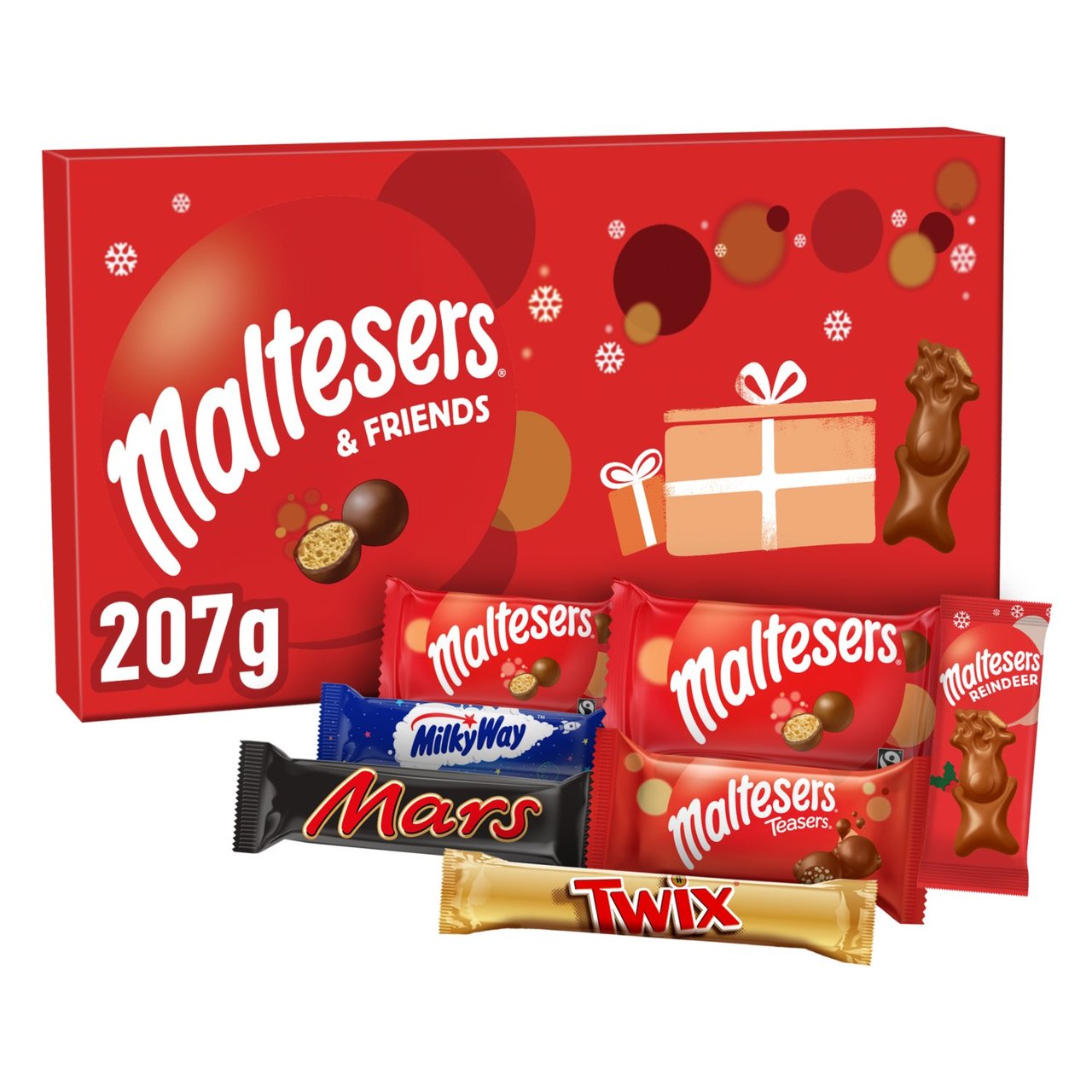 Maltesers and Friends Chocolate Large Christmas Selection Box 