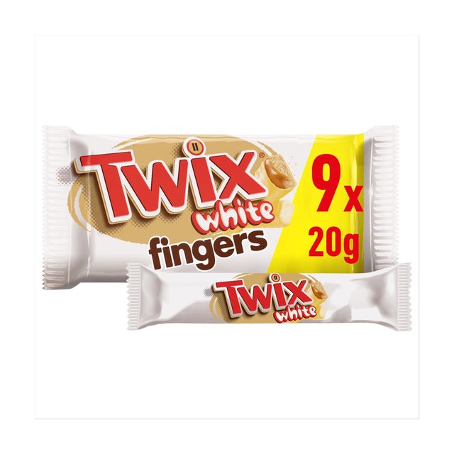 Twix White Biscuit  9 x 20g