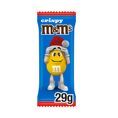 M&M's Crispy Milk Chocolate Christmas Santa Treat 29g