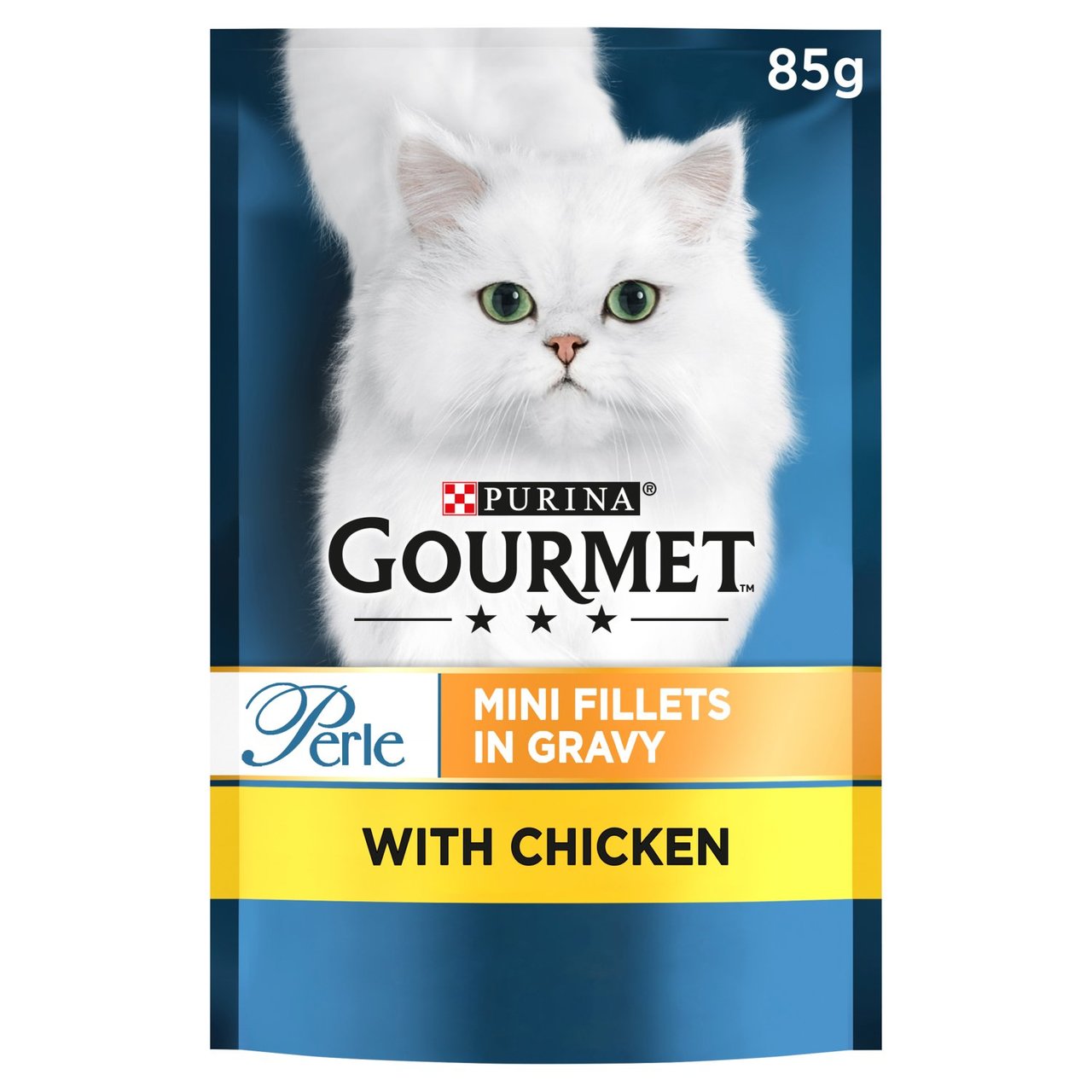 Gourmet Perle Mini Fillets in Gravy Chicken Wet Cat Food