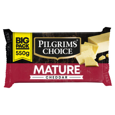 Pilgrims Choice Mature Cheddar 550g