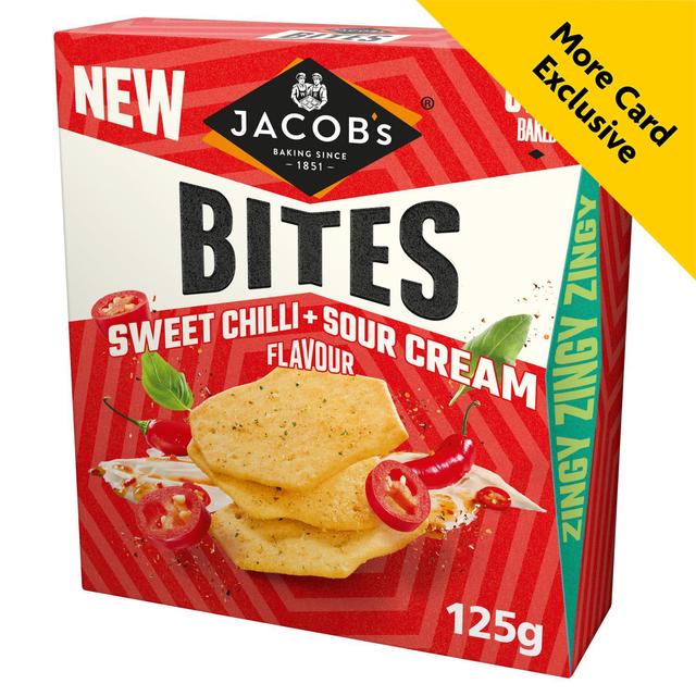 Jacob's Bites Sweet Chilli & Sour Cream Crackers  125g