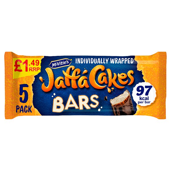 McVitie's Jaffa Original Cake Bar  5 Pack Multipack  5 per pack