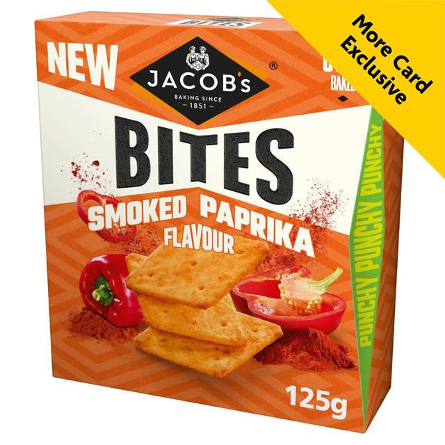 Jacob's Smoked Paprika Flavour Bites 125g