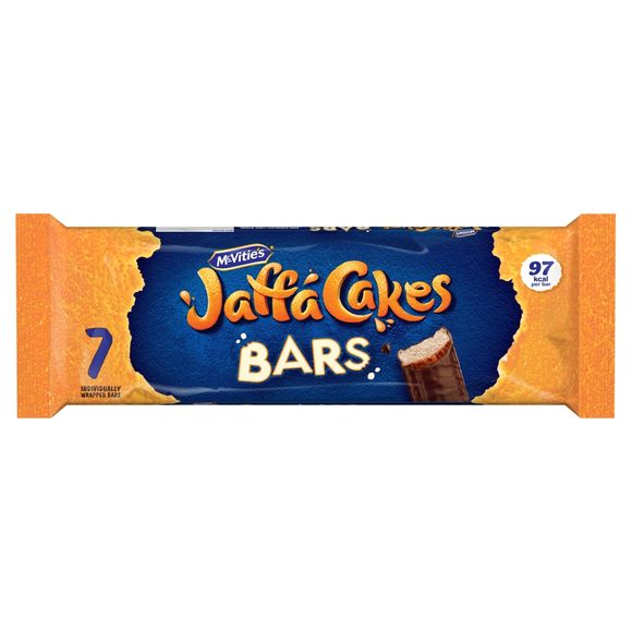 Mcvitie's Jaffa Cake Original Bars 7 X Cakes Original Bars