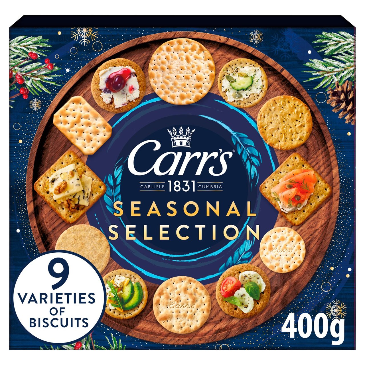 Carr's Crackers Selection Variety Assortment x9 400g