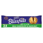 Mcvitie's Blissfuls Belgian Milk Chocolate & Hazelnut x3 42g