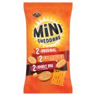 Jacob's Mini Cheddars Variety Multipack Snacks 6x23g