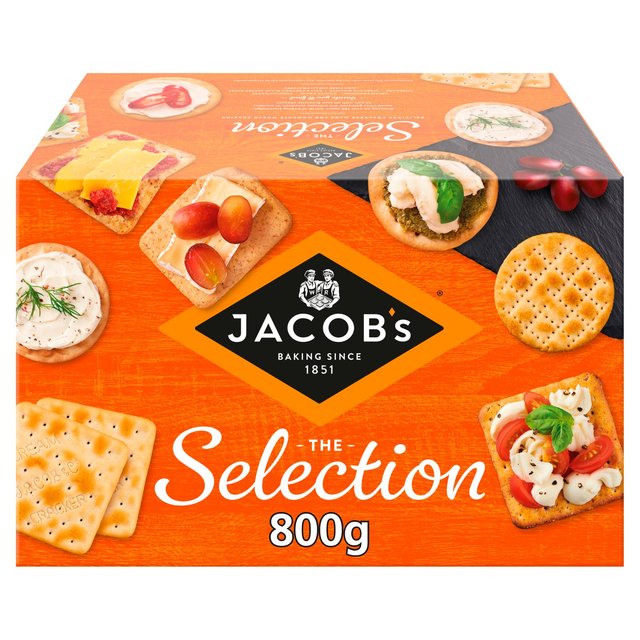 Jacobs The Selection 8 Cracker Varieties  800g