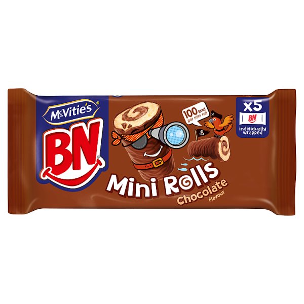 McVitie's BN 5 Mini Rolls Chocolate Flavour