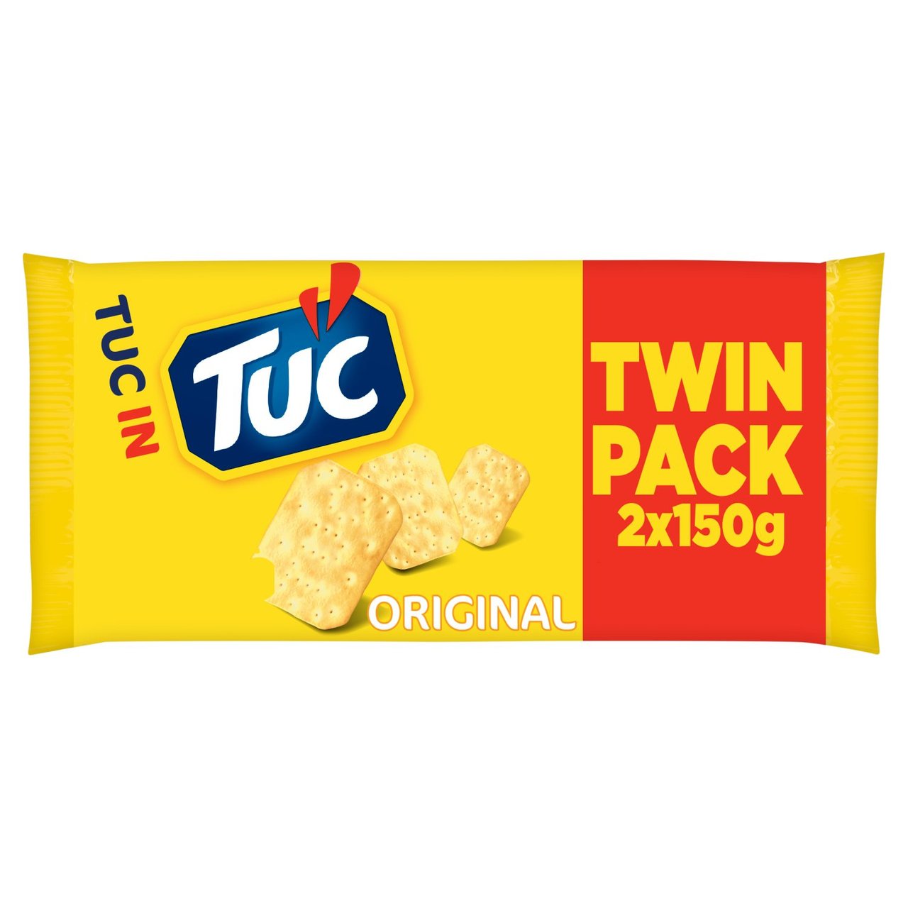 Jacob's TUC Original Crackers Twin Pack 2x150g, 300g