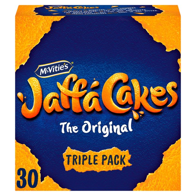 McVitie's Jaffa Cakes Original Biscuits Triple Pack 3 x 10 Cakes 330g