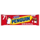 McVitie's Penguin Milk Chocolate Biscuit Bar Multipack 7 Pack 172.2g