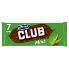 McVitie's Club Mint Chocolate Biscuit Bar Multipack 7x23g