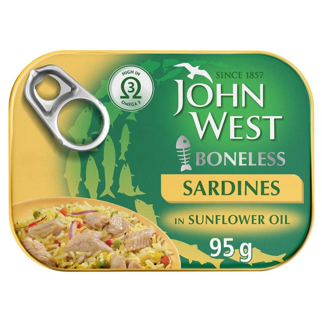 John West Boneless Sardines In Sunflower Oil