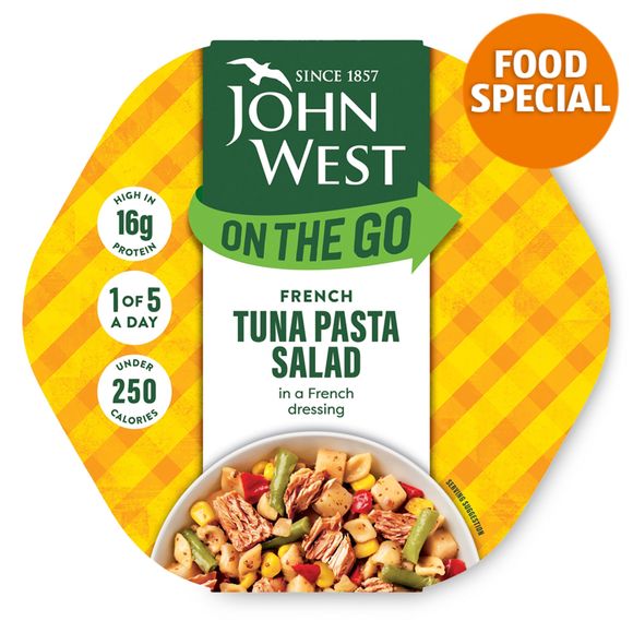 John West On The Go French Tuna Pasta Salad