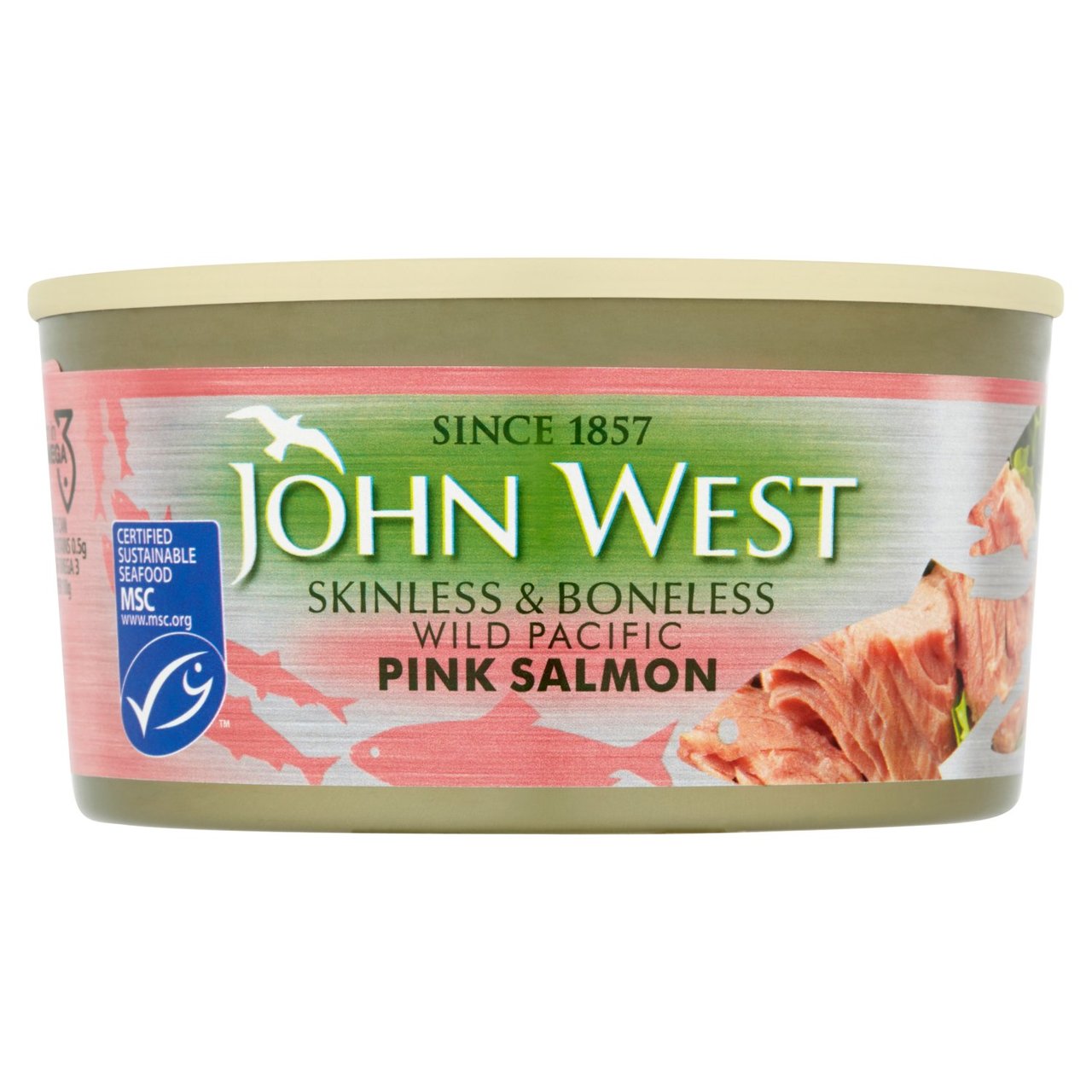 John West Skinless & Boneless Wild Pacific Pink Salmon