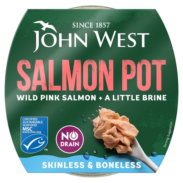 John West Pink Salmon Fridgepot  80g