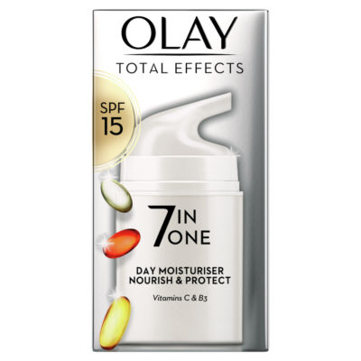 Olay Total Effects Day Moisturiser Cream SPF 15  50ml