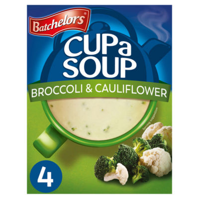 Batchelors 4 Cup a Soup Broccoli & Cauliflower 101g