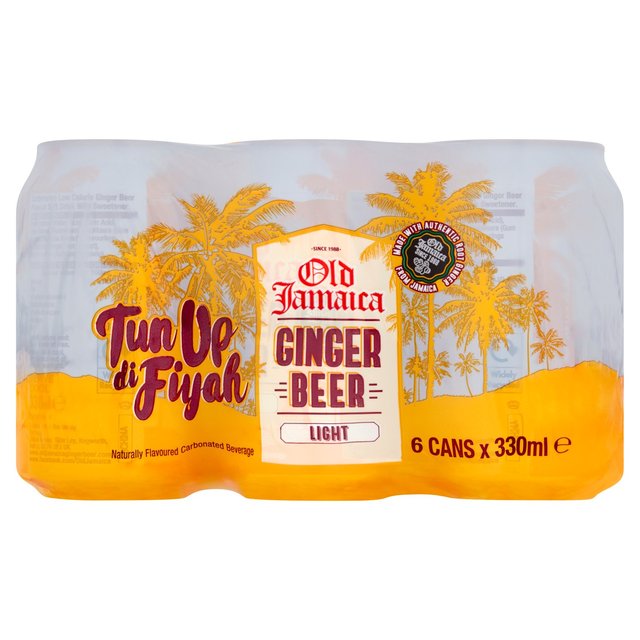 Old Jamaica Diet Ginger Beer Cans 6 x 330ml