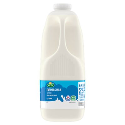 Asda Arla Farmers Milk Whole 4 Pints