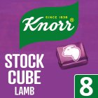 Knorr Stock Cubes 8 x 10g Box Lamb  80g