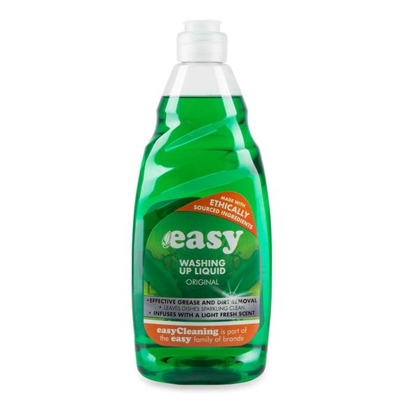 Easy Original Everyday Cleaning Power Washing Up Liquid Double Bubbles 500ml