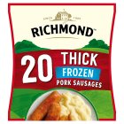 Richmond Thick Frozen Pork Sausages x20 860g