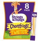 Strings & Things Cheestrings Twisted Cheese Snack 8 x 20g