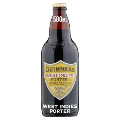 Guinness West Indies Porter Beer 6% vol Bottle 500ml