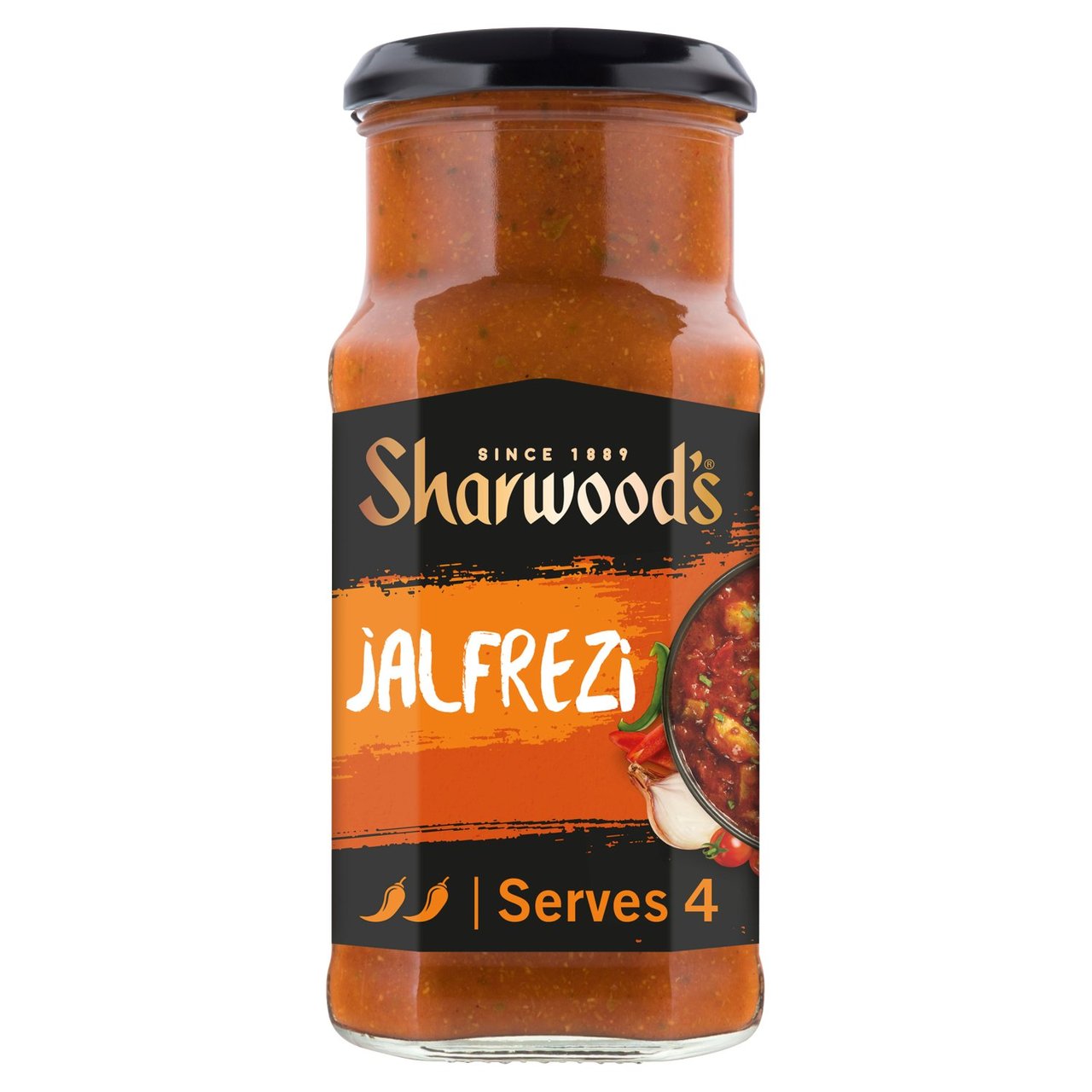Sharwood's Jalfrezi Hot Curry Cooking Sauce