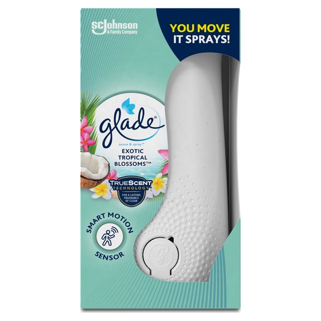 Glade Sense & Spray Air Freshener Holder & Refill Tropical Blossom 18ml