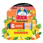 Duck Fresh Disc Holder Tropical Summer 1 Holder + 6 Discs