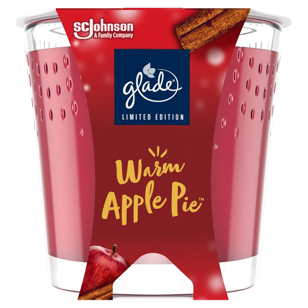 Glade Small Candle Warm Apple Pie 129g