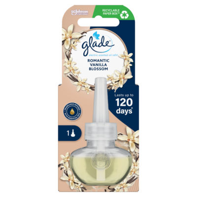 Glade Electric Scented Plug In Refill Vanilla Blossom 20ml