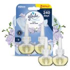 Glade Electric Scented Oil Plug In Twin Refills Clean Linen 2x20ml