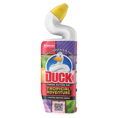 Duck Toilet Cleaner Fresh Discs Holder & Refills Eucalyptus 36ml