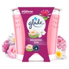 Glade Scented Candle Relaxing Zen 112g