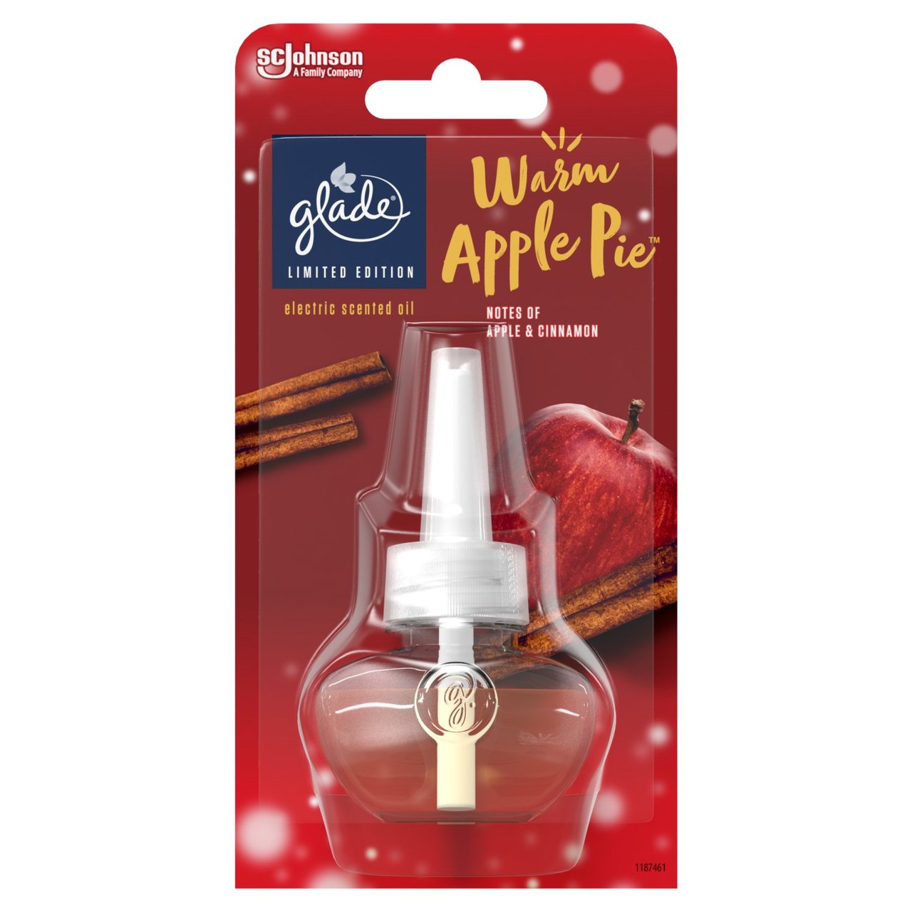 Glade Electric Scented Oil Plug In Refill Warm Apple Pie 20ml