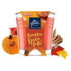 Glade Scented Candle Pumpkin Spiced Latte 112g