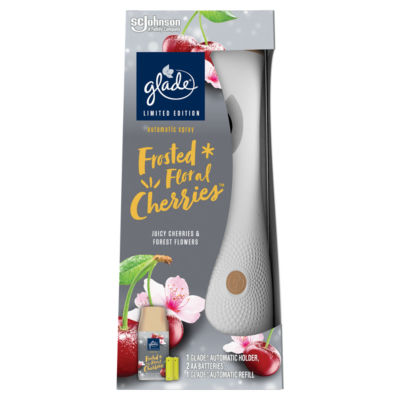 Glade Automatic Spray Air Freshener Holder & Refill Floral Cherries 269ml