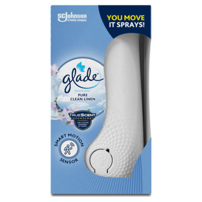 Glade Sense & Spray Holder & Refill Clean Linen Air Freshener