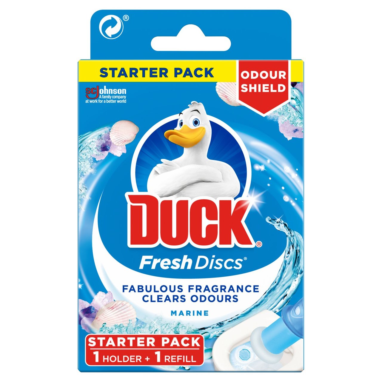 Duck Toilet Fresh Discs Holder Marine