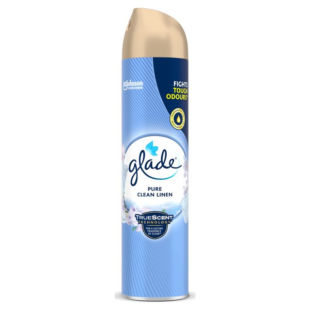 Glade Aerosol Clean Linen Air Freshener 300ml